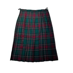 VTG Scottish Tartan Plaid Wool Kilt / Skirt
